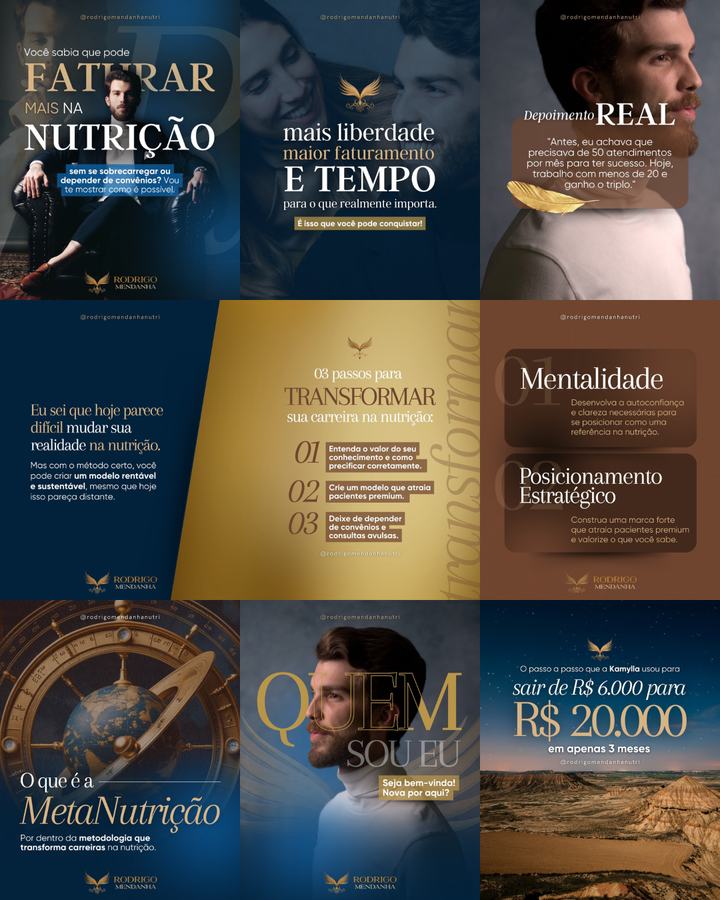 Rodrigo Mendanha &mdash; mentoring feed for nutritionists
